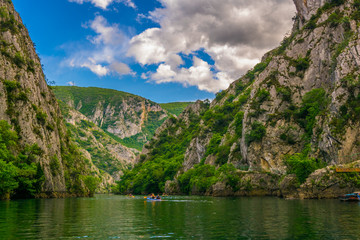 Wall Mural - Matka canyon in macedonia near skopje