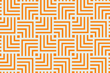 Orange geometric pattern background design | Abstract modern art decorative 