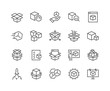 Line Abstract Product Icons