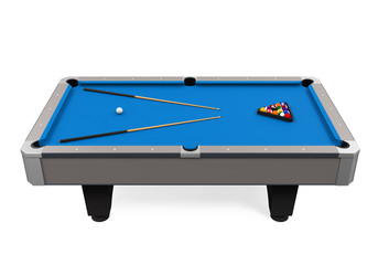 Sticker - Blue Billiard Table 