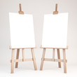 © jarnbeer19 - 3d rendering of a wooden easel