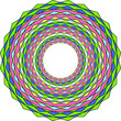 © baronred - Multicolored flower pattern
