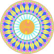 © baronred - Multicolored flower pattern