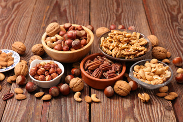 Wall Mural - assorted nut