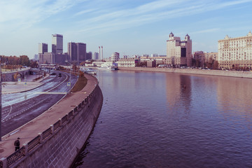 Moscow embankment
