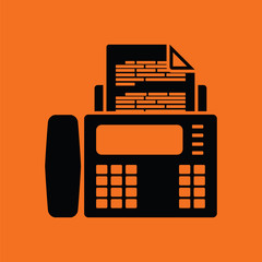 Poster - Fax icon