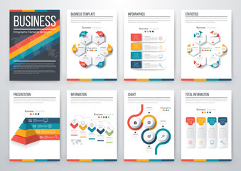 Wall Mural - Modern infographic vector concept