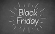 © Alexander Mak - Black Friday written with chalk on blackboard