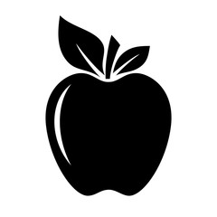 Sticker - Apple vector icon