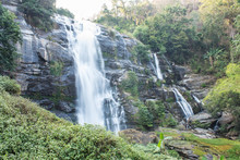 Wachirathan Waterfall Doi Inthanon National Park, Chomthong Chiang Mai