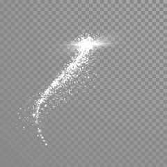 Wall Mural - light glow effect stars bursts with sparkles