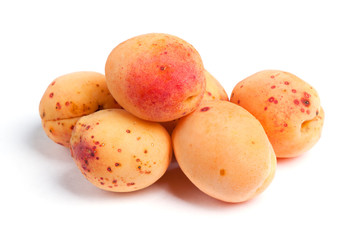 Sticker - Real apricots isolated