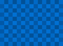 Blue Checkered Fabric Closeup , Tablecloth Texture