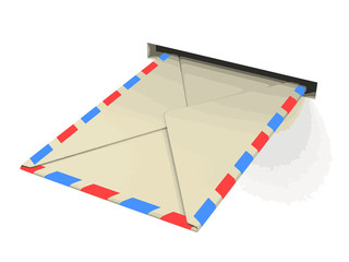 Poster - letter. Image with clipping path