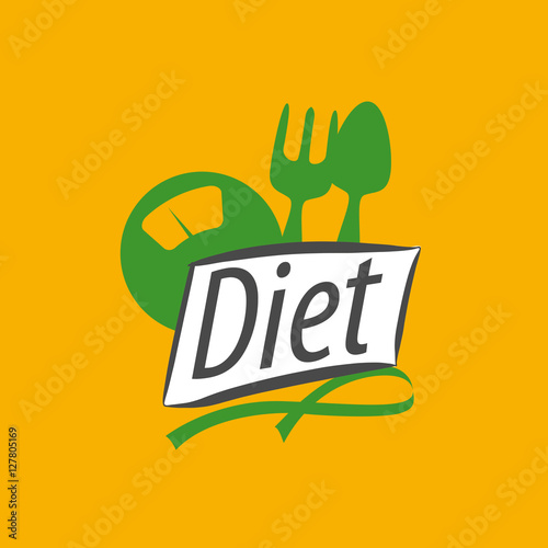 vector logo for diet Buy this stock vector and explore similar