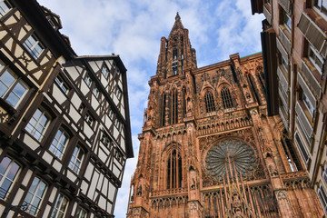 Cathedral Notre Dame of Strasbourg, Bas Rhin, Alsace