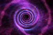 Universe Black Hole 3D Illustration