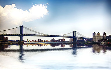 Wall Mural - Manhattan bridge, NYC