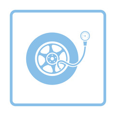 Sticker - Tire pressure gage icon