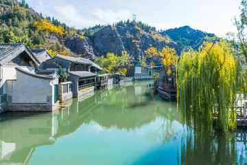 Gubei water town in Beijing,China.