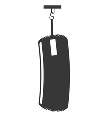 Wall Mural - punching bag isolated icon vector illustration design