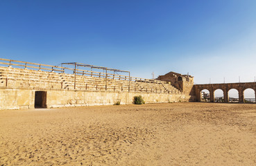 Wall Mural - The Roman Circus or Hippodrome in Jerash, Jordan