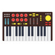 © bigmouse108 - Cartoon Synth or Music Keyboard. Vector