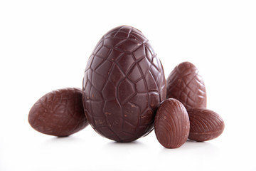 Sticker - easter egg chocolate