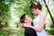 © IVASHstudio - nice portrait of young and beautiful bride and groom