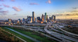 Houston Skyline from the air