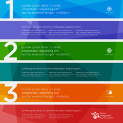 Wall Mural - infographics web banner & label design