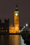 Fototapeta Boho - Big Ben in London bei Nacht