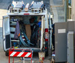 © peuceta - van equipped for electricity and telephone repairs