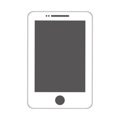 smartphone mobile technology icon vector illustration graphic design