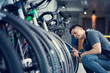 © torwaiphoto - Technical expertise taking care Bicycle Shop