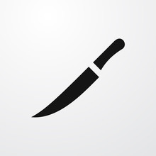 Knife Icon Illustration