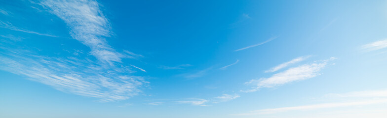 Wall Mural - blue sky and white clouds