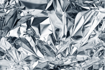 Silver foil background