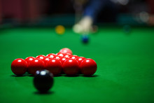 Ball And Snooker Player