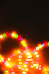 Aufkleber - Color light blurred bokeh background, unfocused.