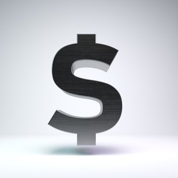 3D Metal Letter 