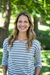 Portrait of a smiling woman