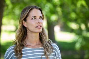 Wall Mural - Portrait of a young woman