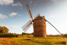 Dol De Bretagne Windmill Brittany France