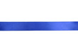 Shiny blue ribbon