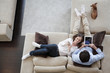 © alotofpeople - Couple using tablet