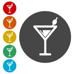 Poster - Cocktail icon