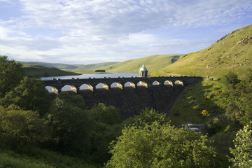 Sticker - reservoir elan valley wales