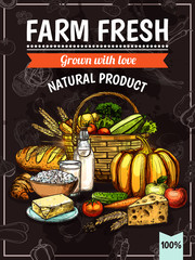 Poster - Farm Products Poster