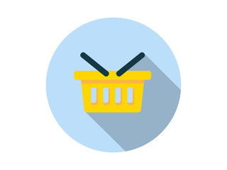 Fototapete - Shopping basket icon